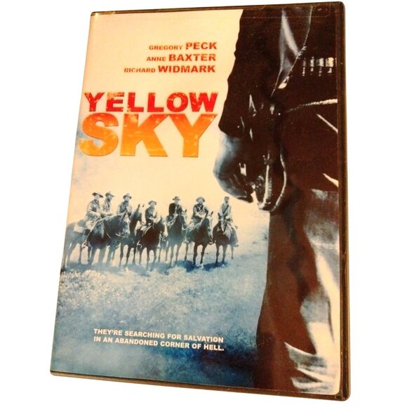 Yellow Sky DVD Full Gregory Peck Anne Baxter Richard Widmark Western Movie - Picture 1 of 4